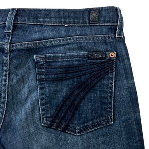 7 For All Mankind Dojo Flare Jeans Size 30